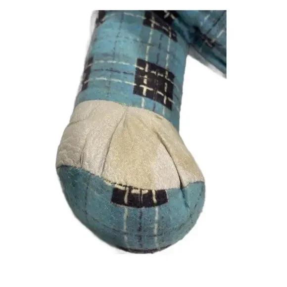 Vintage Rare Color Mask Face Humpty Dumpty King Plushie, 1950s, 21" Tall - Picture 6 of 10